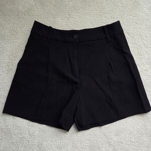 H&M High Waist Black Shorts NWT